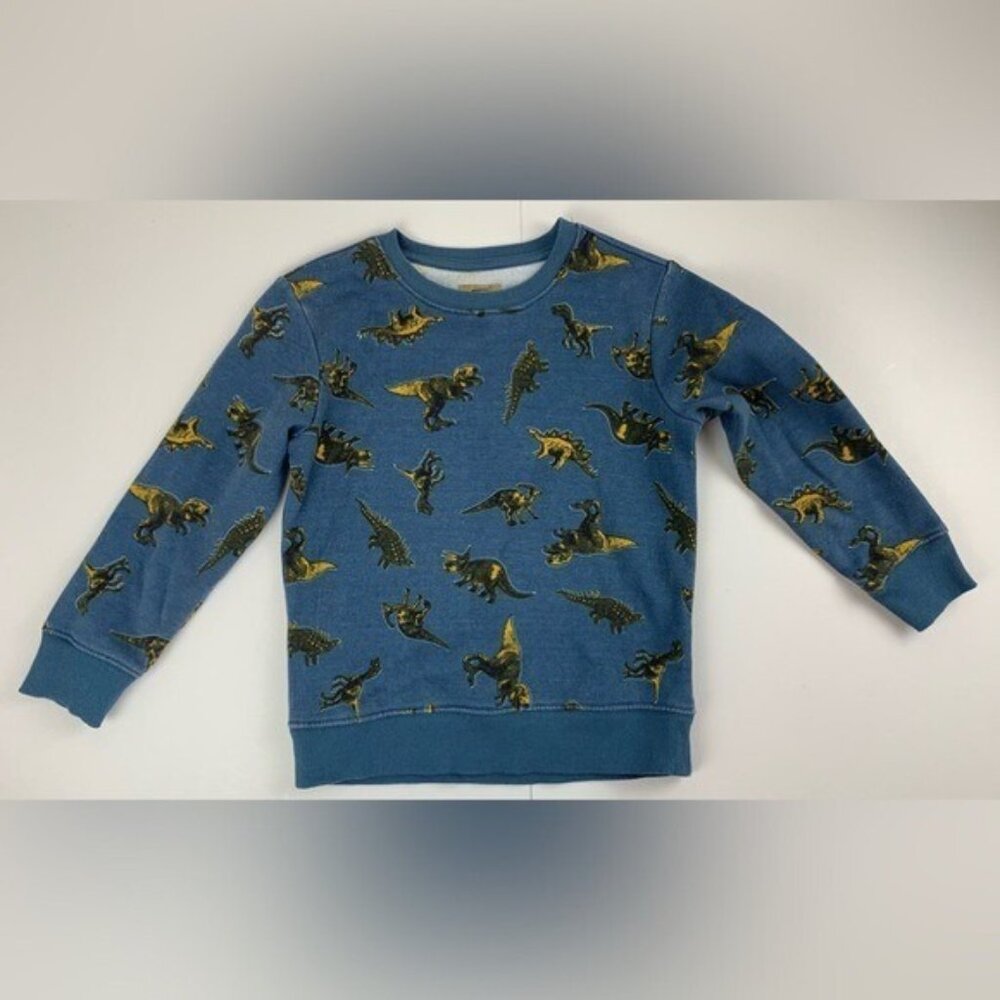 Dinosaur‎ Bundle Maximus Rex Crewneck Sweatshirts Sz 7 & Jurassic World Backpack - Picture 4 of 12